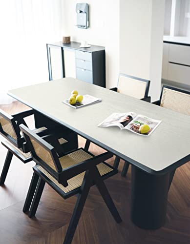 Ismoon 17.5"X118" Wood Contact Paper White Wood Wallpaper Wood White Contact Paper White Wallpaper White Wood Peel And Stick Wallpaper Self Adhesive Wallpaper Wood Grain Contact Paper Film Roll #TOP2