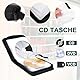 ACTIUSIS CD Tasche, Aufbewahrungstasche für 40 Discs, CD DVD Discs,CD Aufbewahrungstasche für Auto und Zuhause, Grün