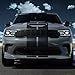 HYPER GLORY Car Hood, Compatible with 2011-2025 Dodge Durango All Models, 2021+ Hellcat Style Unpainted Black Aluminum Replacement Auto Hood Panel