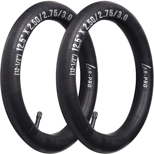 Image of 12.5 x 2.5 /2.75 /3.0 Scooters Replacement Tubes Inner Tube with TR13 Stem for Razor Pocket Mod (Bella, Betty, Bistro, Daisy, Hannah, Sweet Pea), Currie, and Schwinn GT