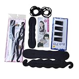 Strumenti per la progettazione dei : puoi creare chignon da ballerina, acconciature, chignon, code di cavallo e altro ancora con questo set di strumenti per , prodotti per styling dei