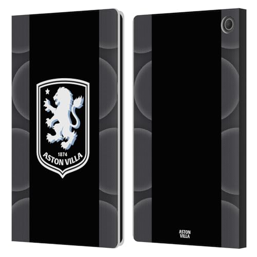 Housse cuir Aston Villa Fire Max 11 protection portefeuille compatible Amazon Fire 11