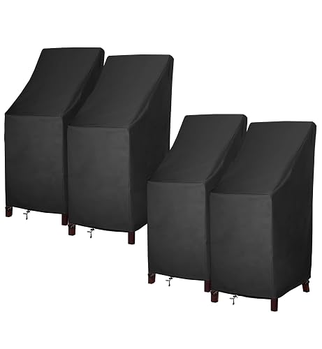Stackable Patio Chair Covers for Outdoor Furniture, Outdoor Chair Covers