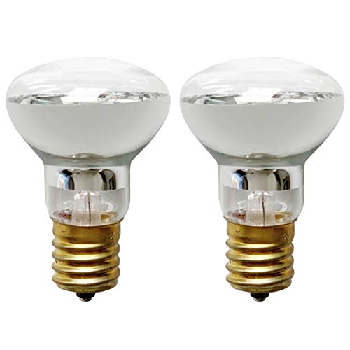 R39 E17 Lava Lamp Replacement Bulb 25 Watt Reflector Type (2 Pack)
