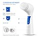 Facial Cleansing Brush, 【2020 Upgraded】ETEREAUTY Waterproof Facial Brush Spin Face Brush 4-in-1 Set for Gentle Exfoliation, Deep Scrubbing and Removing Blackhead