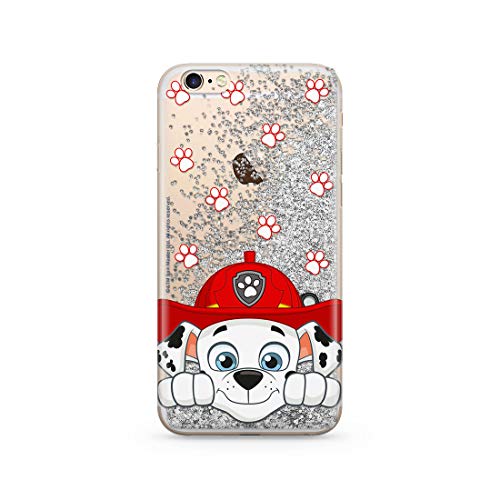 ERT GROUP Original und offiziell Lizenziertes Psi Patrol Paw Patrol Liquid Glitter Hülle für iPhone 6 Plus optimal an die Form des Smartphones angepasst, Schutzhülle mit Glitter Overflow Effekt