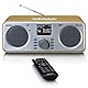 Lenco DIR-141 Internetradio - DAB+ - Bluetooth - W-LAN Verbindung - Zwei Weckzeiten - 2 x 5 Watt RMS - Spotify Connect - holz
