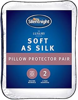 Silentnight Soft as Silk Pillow Protector - Pack of 2