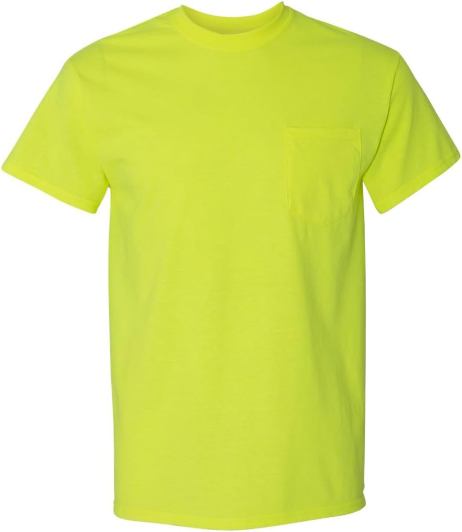 Joe's USA Men's Wholesale Heavy Cotton Pocket T-Shirt, Style 5300 in S-3XL