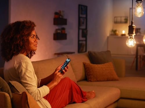 Ampoule LED à Filament Connectée Philips Hue 8719514342941 E27 – 9W, Blanc Doux - vue 8