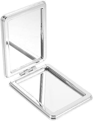 Elegant Vintage Compact Mirror Folding Pocket Mirror for Women Sm...