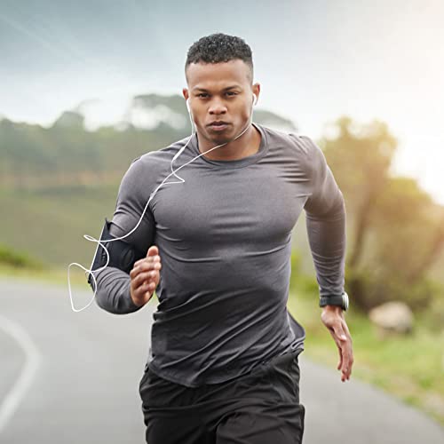 Long Sleeve Shirts for Men Quick Dry Moisture Wicking Sun Protection Workout Mens Long Sleeve Tee Shirts4