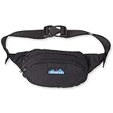KAVU Spectator Belt Bag Polyester Hip Fanny Pack, Jet Black