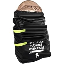 Stroller Bag for Airplane Airplane Travel Essentials, 46" H x 21" W x 13" D Stroller Cover for Air Travel, Fit Single/Double/Jogging/Umbrella/Baby Stroller Travel System like Chicco, Evenflo...