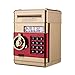 Price comparison product image PowerKing Saving Money Box, ATM Stealing Money Coin Penny Bank and Saving Coin Penny Box Bank For Kids and Children (Gold)