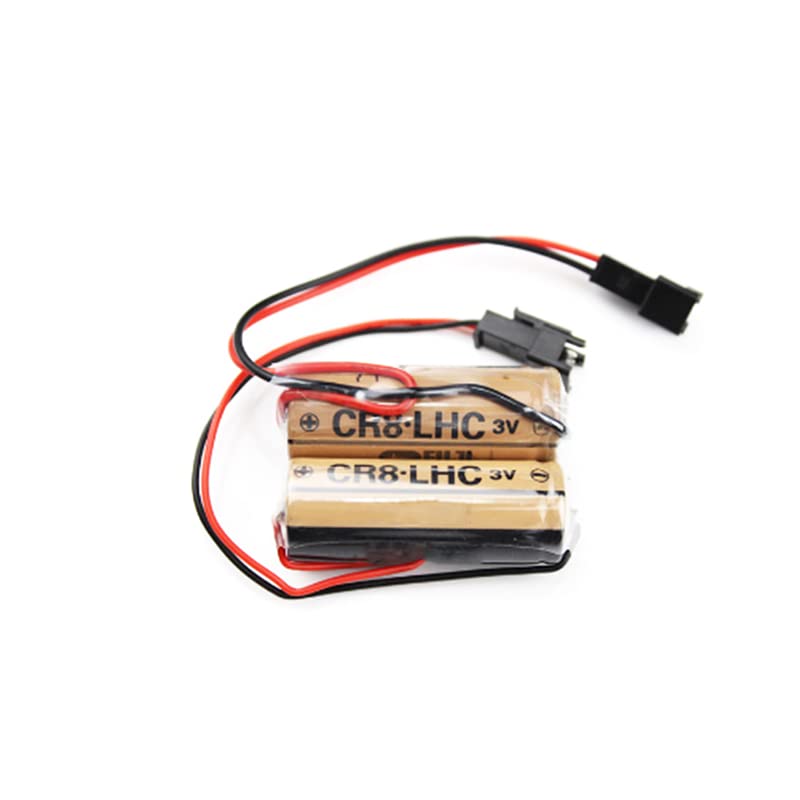 2 Piezas CR8LHC para FANUC A98L 0031 0012 A02B 0200 K102 A02B 0265 K101 PLC 3V Batería de Litio Fuji FDK