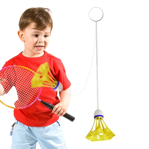 Interior Badminton -Set, Badminton -Trainingset, Leichte -Balls Innenraum - Tragbare -Trainingsausrüstung Für Pra
