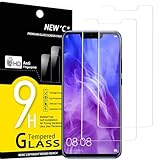 NEW'C Lot de 2, Verre Tremp� pour Huawei Nova 3, Nova 3i, Film Protection �cran efficace contre les Rayures - sans Bulles - Ultra R�sistant (0,33mm HD Ultra Transparent) Duret� 9H Glass