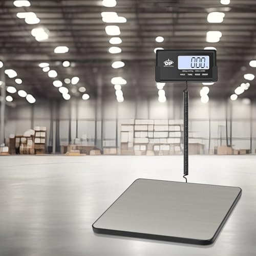 qp shipping scale 440 lb035 oz high accuracy digital postal scale postage scale holdtare function auto off lcd display lightweight scale for packagesluggagepet battery amp ac adapter included