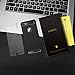 SUPBEC iPhone 7/8 Case with Card Holder and [ Screen Protector Tempered Glass x2Pack] Protective Ultra-Thin-Slim Cover with Silicone TPU Shockproof Rubber Wallet Case for iPhone7 / iPhone8-Black