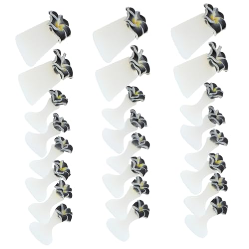 Didiseaon Toe Separators for Pedicure 3 Pack Silicone Toe Corrector Nail Art for Women Men Bunions