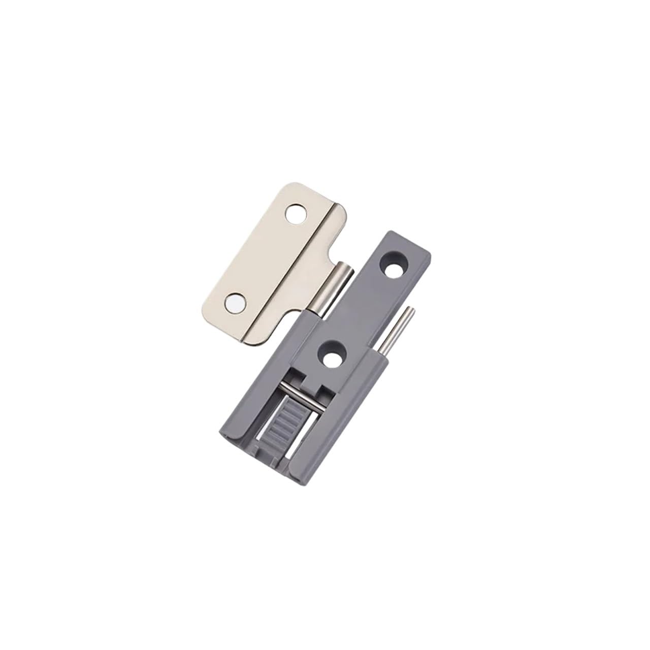 Ylhmne One Color Door Hinge Door Hardware Wardrobe Folding Door Hinge Bi-Fold Closet Cabinet Cupboard Tracked Hanging Sliding