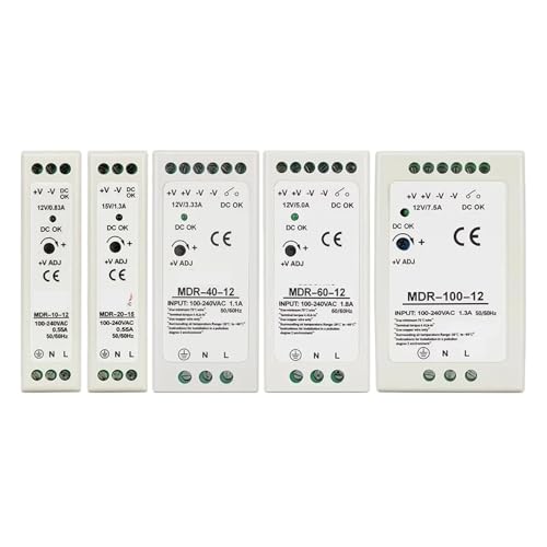 Alimentation 48V 24V MDR évite surchauffe tableau électrique 60W