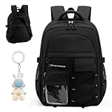 Mochila Escolar para Adolescentes Moda, Gran Capacidad Resistente al Agua, Mochila Ultraligera Ergonómica con Múltiples...