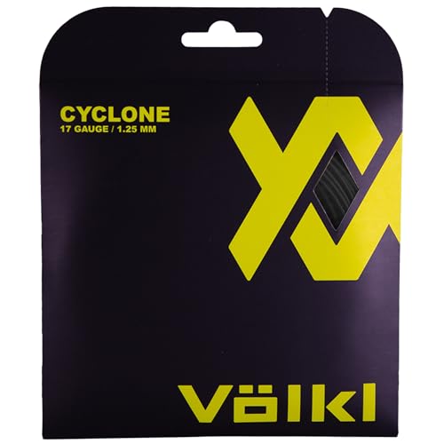 Colore principale: nero Völkl Cyclone 17 corda singola 12 m Corda da tennis