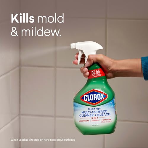 Image of Clorox Clean-Up Multi-Surface Cleaner with Bleach, 32 fl. oz., Pack of 3