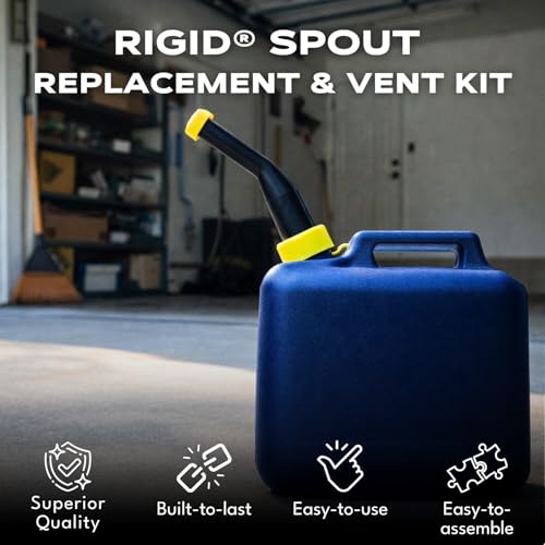 Image of EZ-POUR Rigid Replacement Spout & Vent Kit, Multi-Purpose Spout, Pack of 6