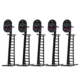 Betriebsstrom: 20mA. Evemodel JTD05 Neu 5 STK. Ampeln LED Signal Lichtsignal 47mm 12V rot/grün Spur N