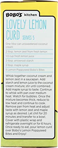 Bobo's Oat Bites, Lemon Poppyseed, 1.3 Ounce (5 Count Box) - image 4