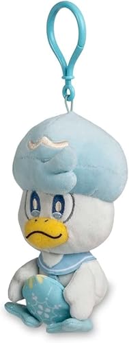 Pokemon Centro: Llavero de felpa de primavera feliz de Quaxly, Azul