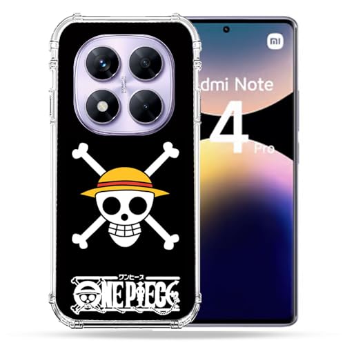 Coque Xiaomi Redmi Note 14 Pro 4G One Piece Manga par Cokitec