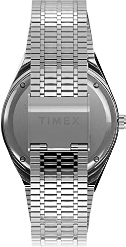 TIMEX Men Stainless Steel Analog Black Dial Watch-Tw2U61000, Band Color-Silver - Image 3