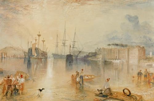 Impression sur toile Turner Château d'Upnor | Qualité musée 60x90