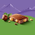MILKA Chocolat au lait de noisettes entier (3.5oz / 100g Barre)