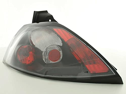 Feux arrière Megane Berline 2003 a 2008 Noir avec visibilité accrue