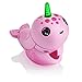 WowWee Fingerlings Light Up Narwhal - Rachel (Pink) - Friendly Interactive Toy
