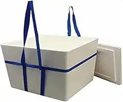 GNA Caixa Térmica de Isopor, Knauf, 26 Litros, Com Alça, 434x248x395mm