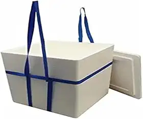 GNA Caixa Térmica de Isopor, Knauf, 26 Litros, Com Alça, 434x248x395mm