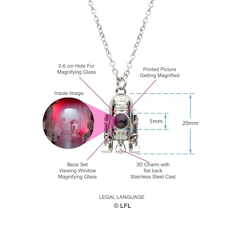 Star Wars R2-D2 pendentif image cachée idée cadeau originale pour anniversaire de fan