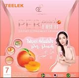 Teelek Per Peach Fiber Clean - Detox Pananchita 1 Box, 7 Sachets