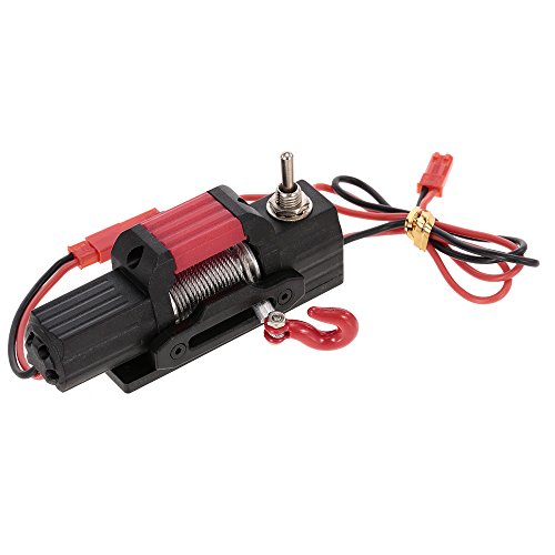 Mobiliarbus RC Truck Simulation Electric Winch for TRAXXAS TRX-4 RC Car Off-Road Rock