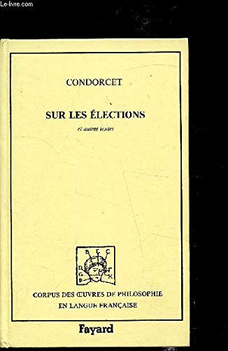 Sur les élections et autres textes (1794) [French] 2213016801 Book Cover