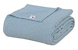 CasaTouch 100% Cotton Thermal Blanket | All Season Waffle Design Super Soft Breathable Lightweight...