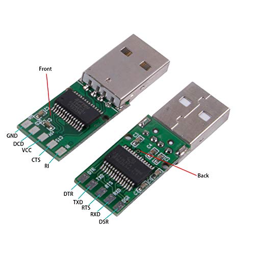 Soporte Win10 de la placa FTDI PCBA del convertidor del adaptador serial del USB RS232