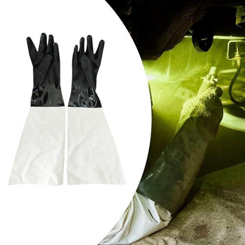 Guantes para chorro de arena ideales para cabinas de decapado industriales 7