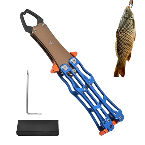Equipo de recogida de pescado con pinza resistente para agua dulce